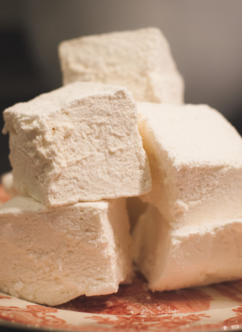 Homemade Marshmallow Squares