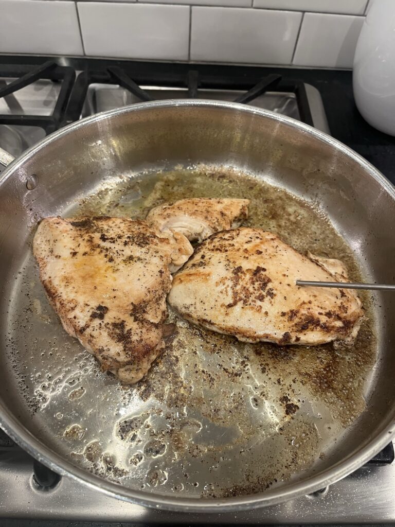 pan seared chicken breast 