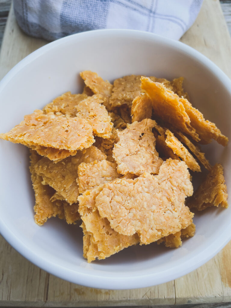 Sourdough Cheese Crackers 