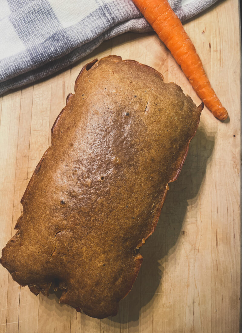 Sourdough Carrot Cake Bread