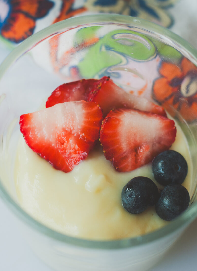 Easy Homemade Vanilla Pudding