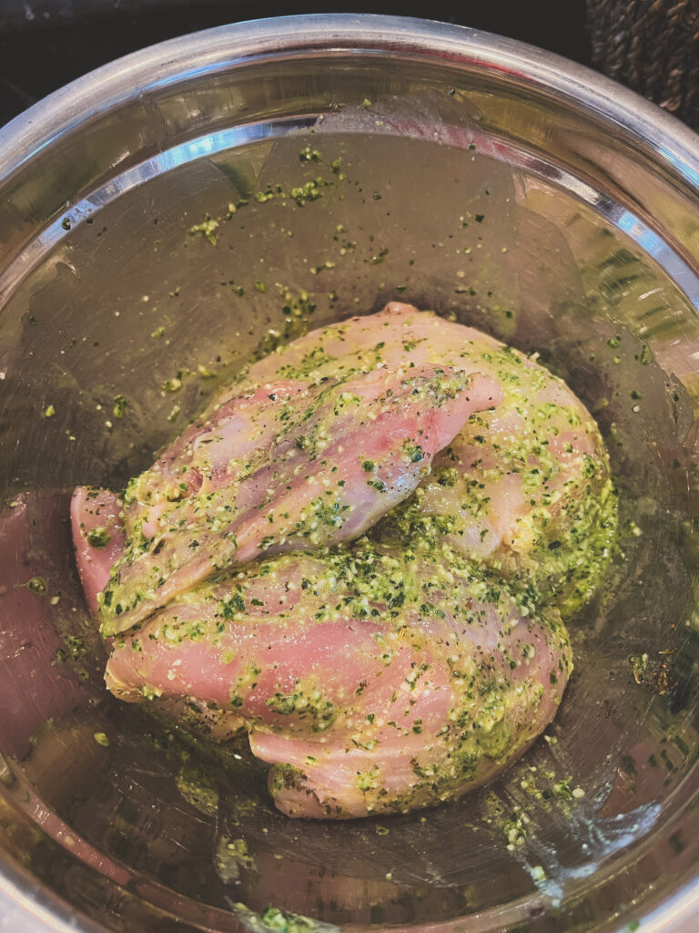 Pesto Marinade 