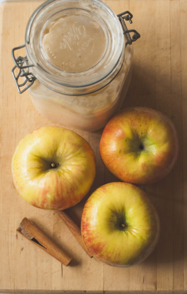 sourdough apple fritters 