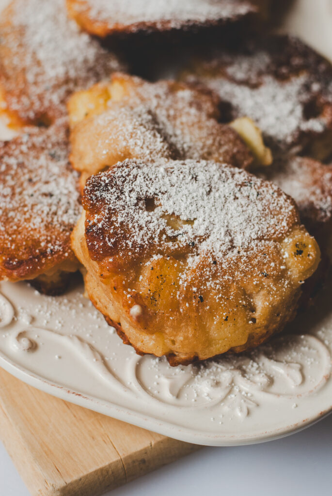 sourdough apple fritters 