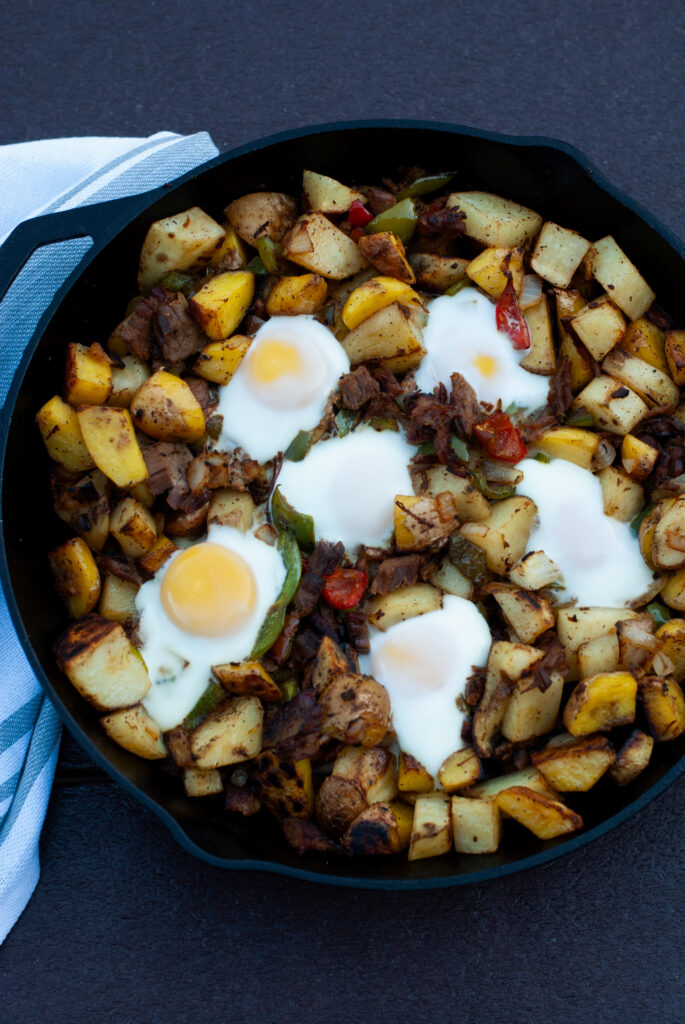 Smoked Beef Brisket Hash 