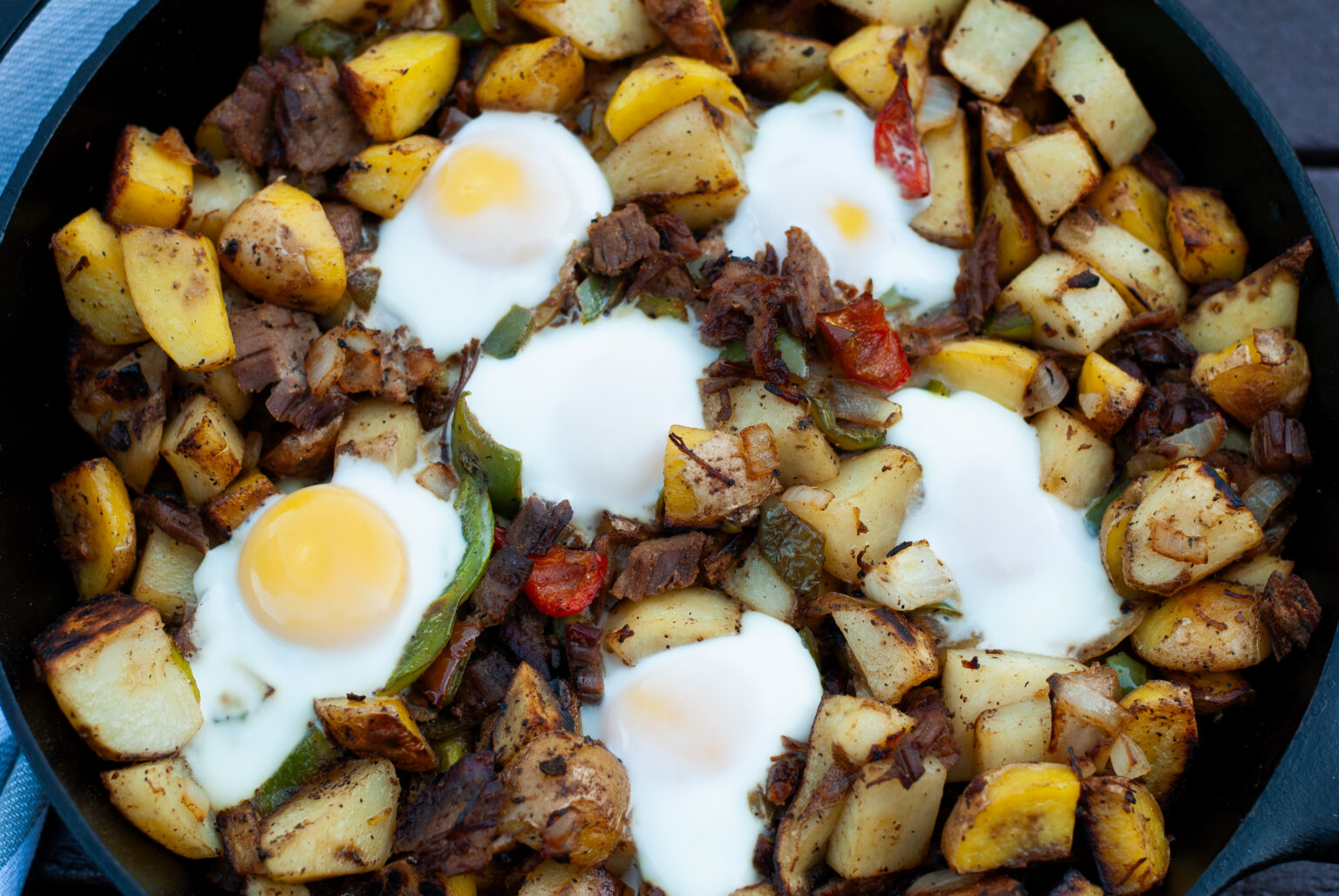 Beef Brisket Hash - The Little Modern Farm