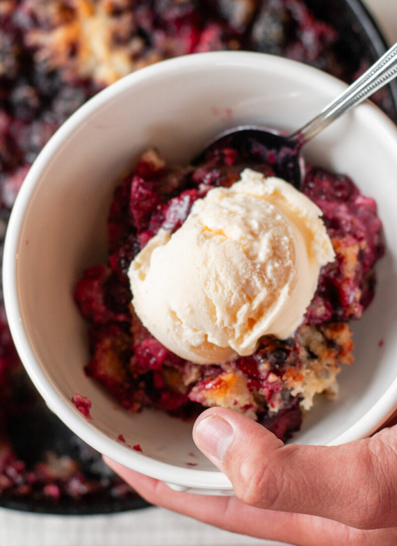 Easy Recipe for Blackberry Cobbler